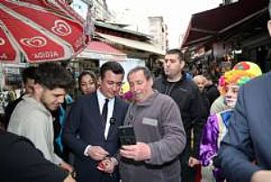 ULUS HAL VE SOBACILAR ÇARŞISI BAYRAM ZİYARETİ 