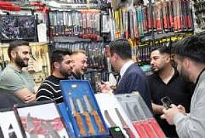 ULUS HAL VE SOBACILAR ÇARŞISI BAYRAM ZİYARETİ 