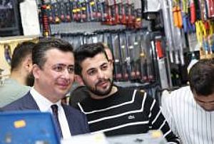ULUS HAL VE SOBACILAR ÇARŞISI BAYRAM ZİYARETİ 