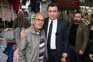 ULUS HAL VE SOBACILAR ÇARŞISI BAYRAM ZİYARETİ 