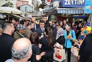 ULUS HAL VE SOBACILAR ÇARŞISI BAYRAM ZİYARETİ 