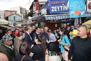 ULUS HAL VE SOBACILAR ÇARŞISI BAYRAM ZİYARETİ 