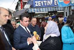 ULUS HAL VE SOBACILAR ÇARŞISI BAYRAM ZİYARETİ 
