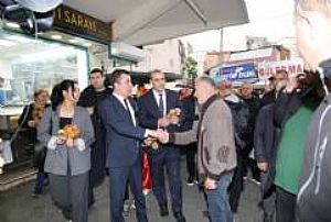 ULUS HAL VE SOBACILAR ÇARŞISI BAYRAM ZİYARETİ 