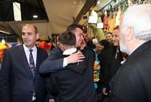 ULUS HAL VE SOBACILAR ÇARŞISI BAYRAM ZİYARETİ 