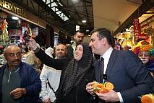 ULUS HAL VE SOBACILAR ÇARŞISI BAYRAM ZİYARETİ 