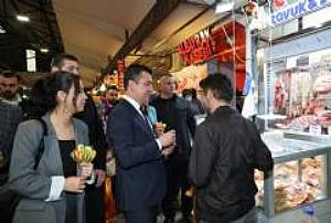 ULUS HAL VE SOBACILAR ÇARŞISI BAYRAM ZİYARETİ 