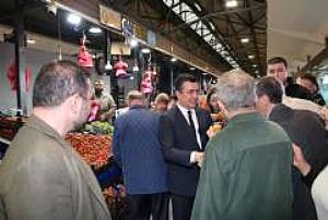 ULUS HAL VE SOBACILAR ÇARŞISI BAYRAM ZİYARETİ 