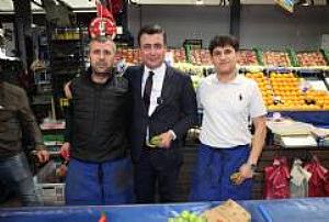 ULUS HAL VE SOBACILAR ÇARŞISI BAYRAM ZİYARETİ 