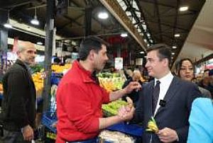 ULUS HAL VE SOBACILAR ÇARŞISI BAYRAM ZİYARETİ 