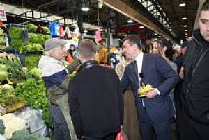 ULUS HAL VE SOBACILAR ÇARŞISI BAYRAM ZİYARETİ 