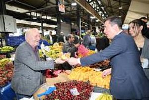 ULUS HAL VE SOBACILAR ÇARŞISI BAYRAM ZİYARETİ 