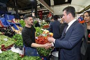 ULUS HAL VE SOBACILAR ÇARŞISI BAYRAM ZİYARETİ 