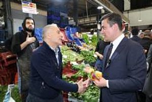 ULUS HAL VE SOBACILAR ÇARŞISI BAYRAM ZİYARETİ 