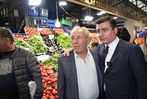 ULUS HAL VE SOBACILAR ÇARŞISI BAYRAM ZİYARETİ 