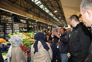 ULUS HAL VE SOBACILAR ÇARŞISI BAYRAM ZİYARETİ 