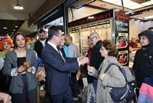 ULUS HAL VE SOBACILAR ÇARŞISI BAYRAM ZİYARETİ 