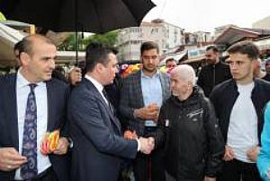 ULUS HAL VE SOBACILAR ÇARŞISI BAYRAM ZİYARETİ 