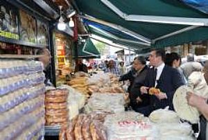 ULUS HAL VE SOBACILAR ÇARŞISI BAYRAM ZİYARETİ 