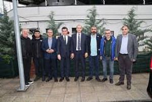 ULUS HAL VE SOBACILAR ÇARŞISI BAYRAM ZİYARETİ 