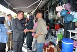 KEÇİÖREN BAĞCI CADDESİ ESNAF ZİYARETİ