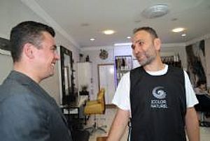 KEÇİÖREN BAĞCI CADDESİ ESNAF ZİYARETİ
