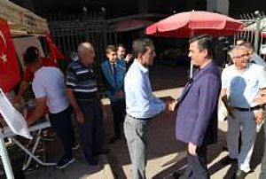 ALTINDAĞ BATTALGAZİ PAZAR ESNAFI ZİYARETİ