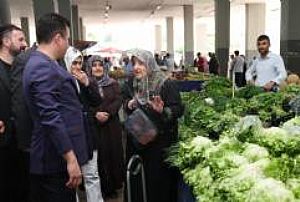 ALTINDAĞ BATTALGAZİ PAZAR ESNAFI ZİYARETİ