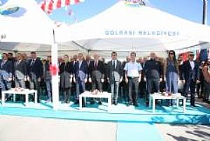 GÖLBAŞI BELEDİYESİ YÜZÜNCÜ YIL BUZ PATENİ VE TIRMANMA SALONU AÇILIŞI 