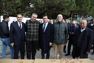 KARAPÜRÇEK TEVHİD CAMİ LOKMA TATLISI DAĞITIMI