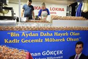 KADİR GECESİ HACIBAYRAM CAMİ LOKMA DAĞITIMI