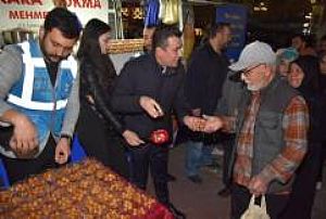 KADİR GECESİ HACIBAYRAM CAMİ LOKMA DAĞITIMI