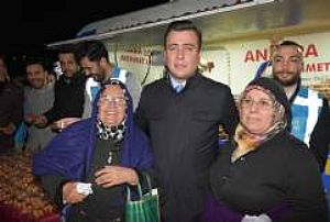 KADİR GECESİ HACIBAYRAM CAMİ LOKMA DAĞITIMI