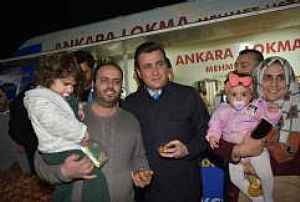 KADİR GECESİ HACIBAYRAM CAMİ LOKMA DAĞITIMI