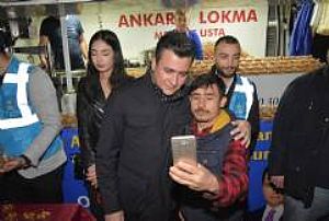 KADİR GECESİ HACIBAYRAM CAMİ LOKMA DAĞITIMI