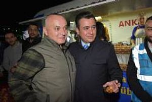 KADİR GECESİ HACIBAYRAM CAMİ LOKMA DAĞITIMI