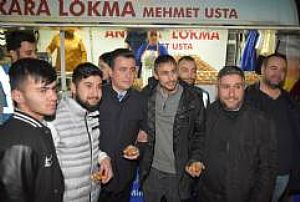 KADİR GECESİ HACIBAYRAM CAMİ LOKMA DAĞITIMI