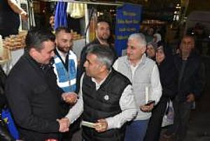 KADİR GECESİ HACIBAYRAM CAMİ LOKMA DAĞITIMI