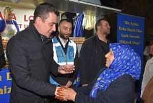 KADİR GECESİ HACIBAYRAM CAMİ LOKMA DAĞITIMI