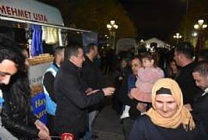 KADİR GECESİ HACIBAYRAM CAMİ LOKMA DAĞITIMI