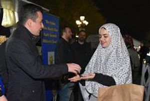 KADİR GECESİ HACIBAYRAM CAMİ LOKMA DAĞITIMI