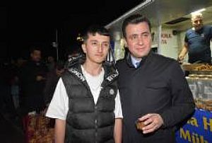 KADİR GECESİ HACIBAYRAM CAMİ LOKMA DAĞITIMI